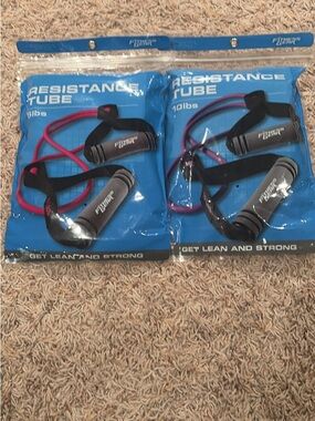 Resistance Tube Set with Handles - 5lb & 10lb